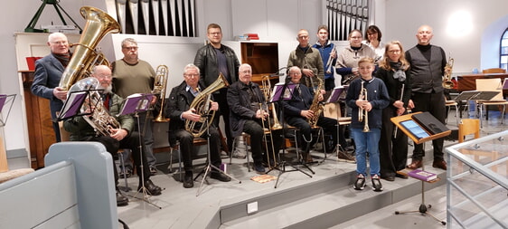 Posaunenchor in der Alten Kirche Langerfeld